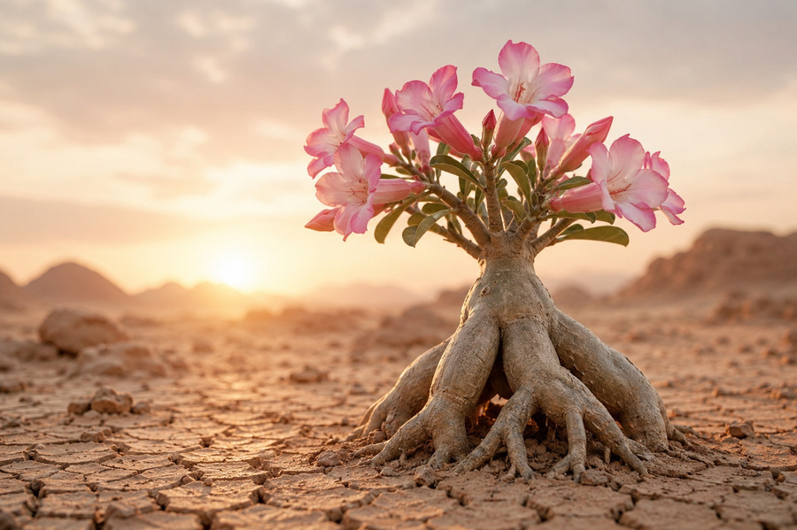 Çöl gülü (Adenium)